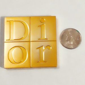 COPY - Vintage CHRISTIAN DIOR Gold Sliding Mirror Compact Purse Size Women'sAcc…